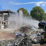 Brumisateur demolition chantier portee diffusion standard abattage poussieres spraystream web